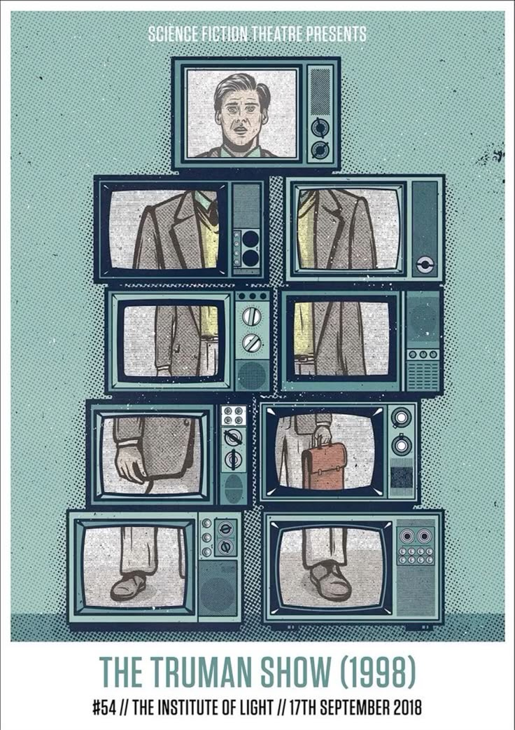 poster of truman show -pop culture